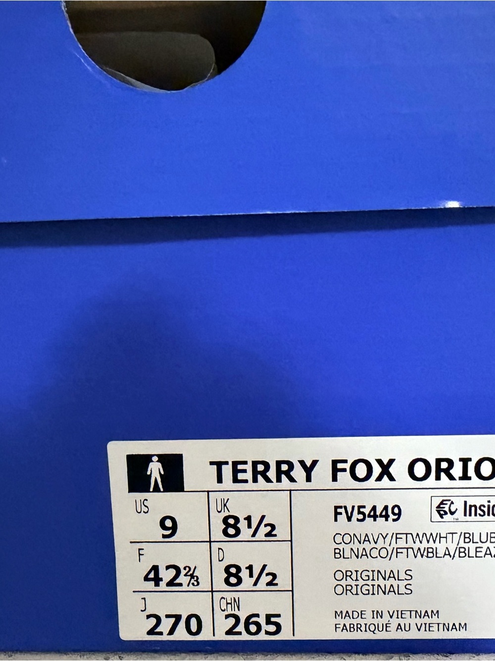 adidas Orion Terry Fox Shoe - Picture 4 of 4